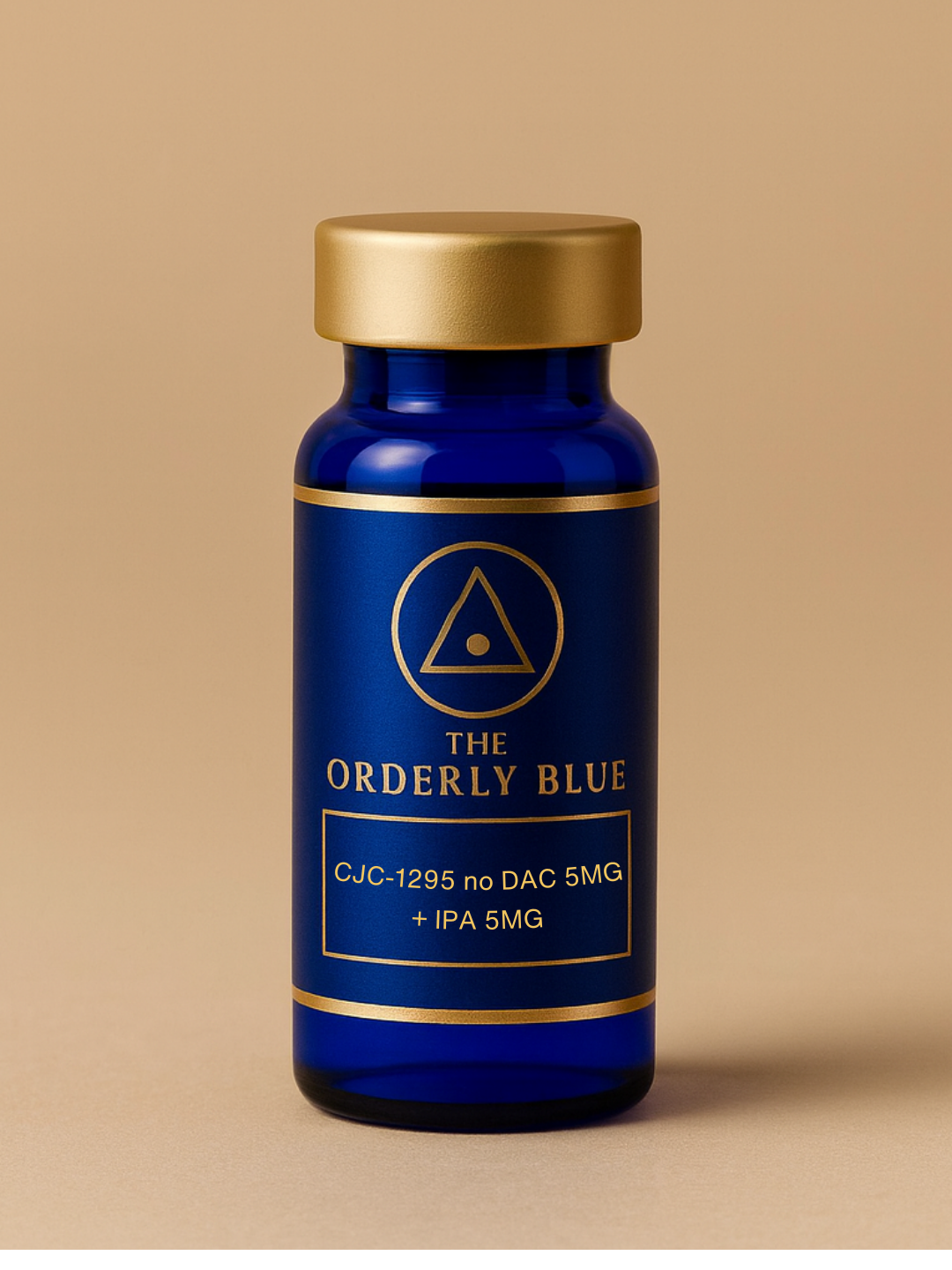 CJC-1295 (No DAC) + Ipamorelin Blend – 10 mg Total (5 mg / 5 mg)